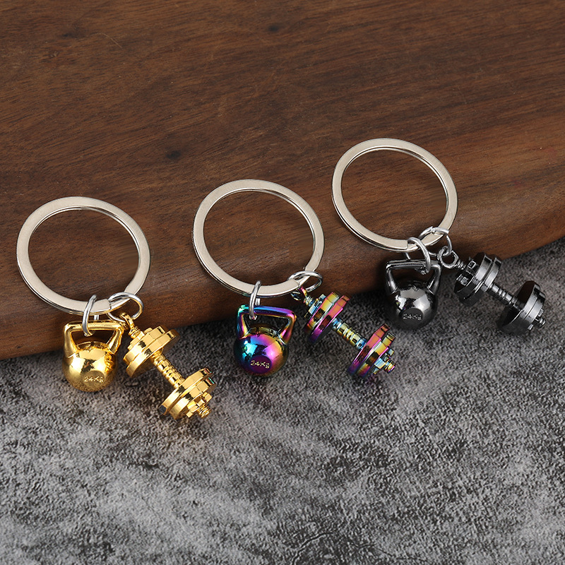 Crossfit Gym - Simulation sporting goods couple pendant metal