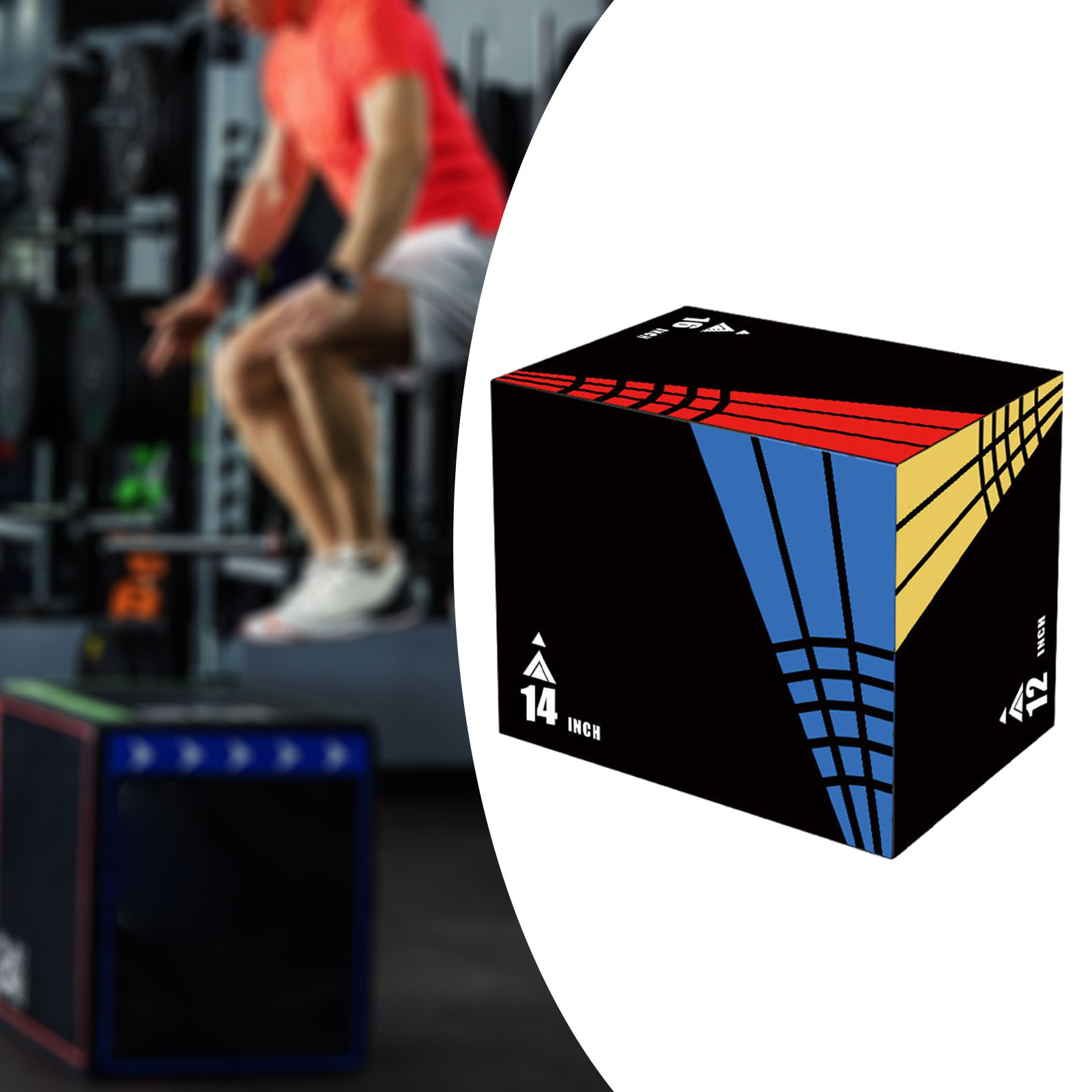3-in-1Jump Box Plyometric Box  - Box Jump Plyo review and price