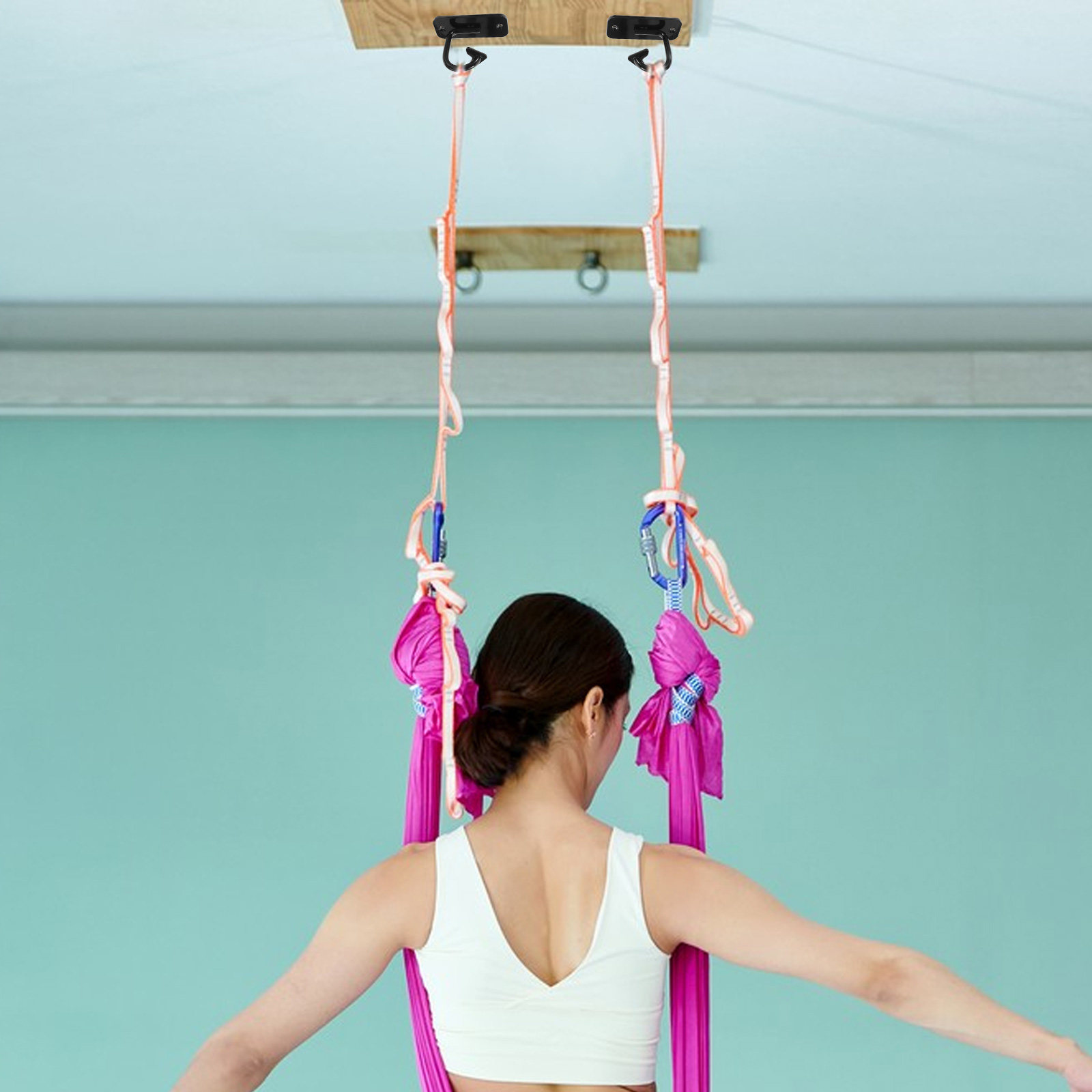 1Set Heavy Duty Yoga Hammock F - Battle Rope Anchor review and price