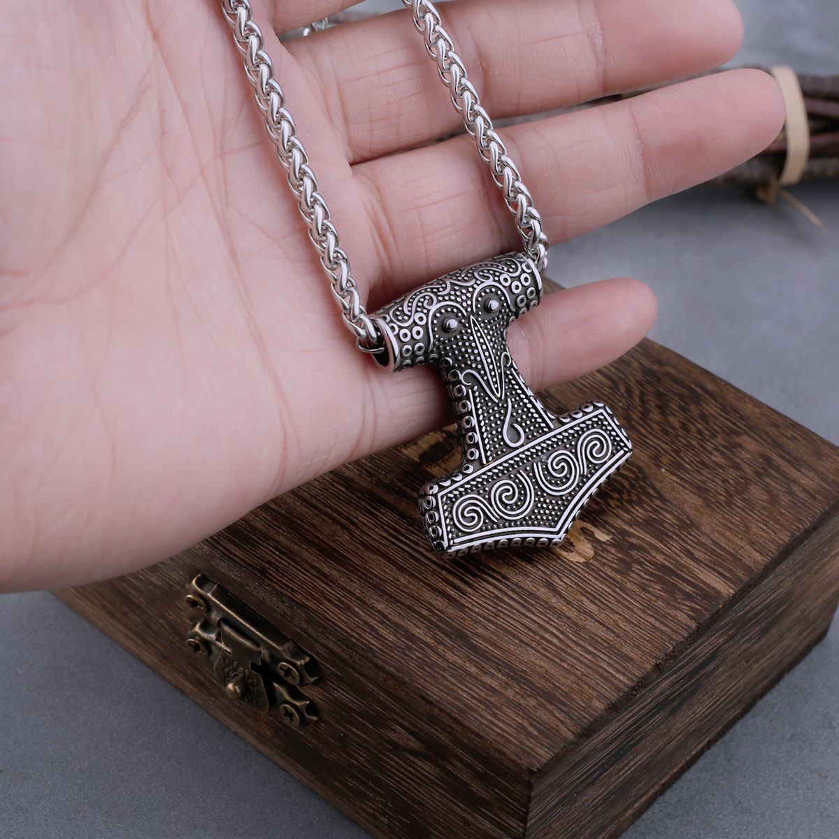 Nordic Viking Thor's Hammer Mj - Battle Rope Anchor review and price