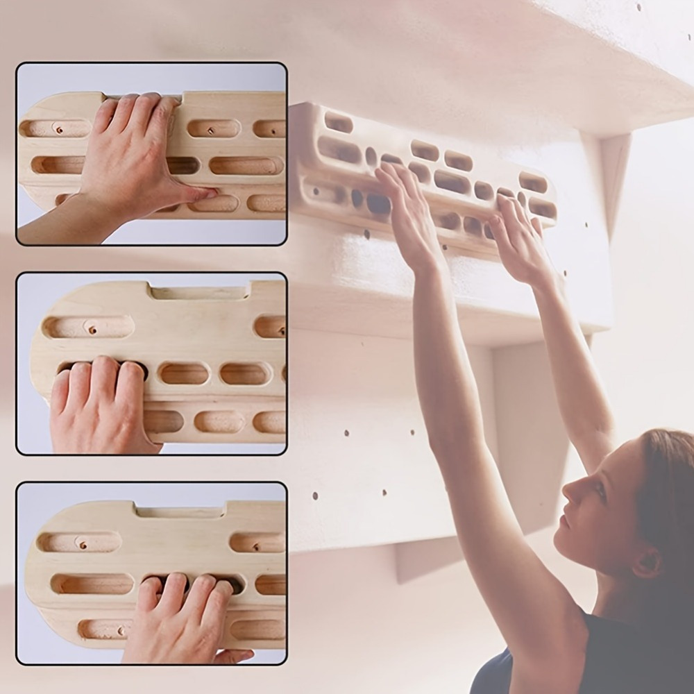 New Wooden Climbing Wall Set—H - Gymnastic Ring Wood review and price