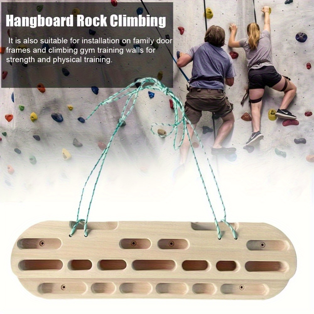New Wooden Climbing Wall Set—H - Gymnastic Ring Wood review and price