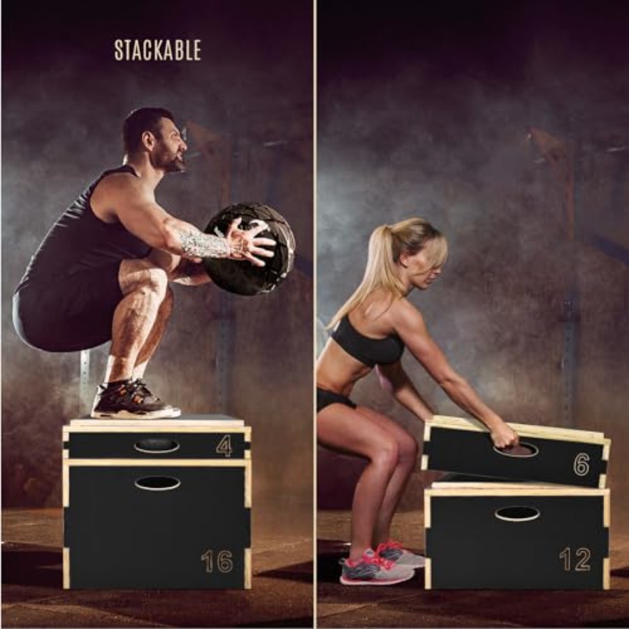 3 in 1 Wooden Plyo Box for Jum - Box Jump Plyo review and price