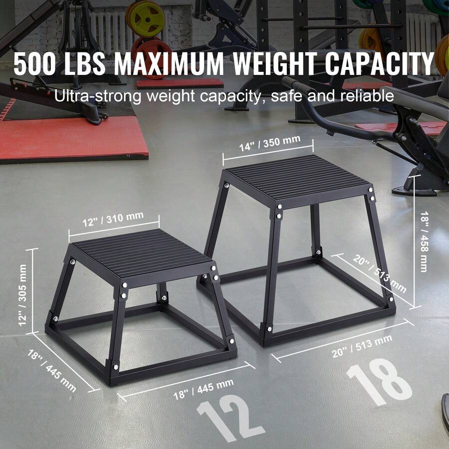 Plyometric Jump Box 12 To 30 I - Box Jump Plyo review and price