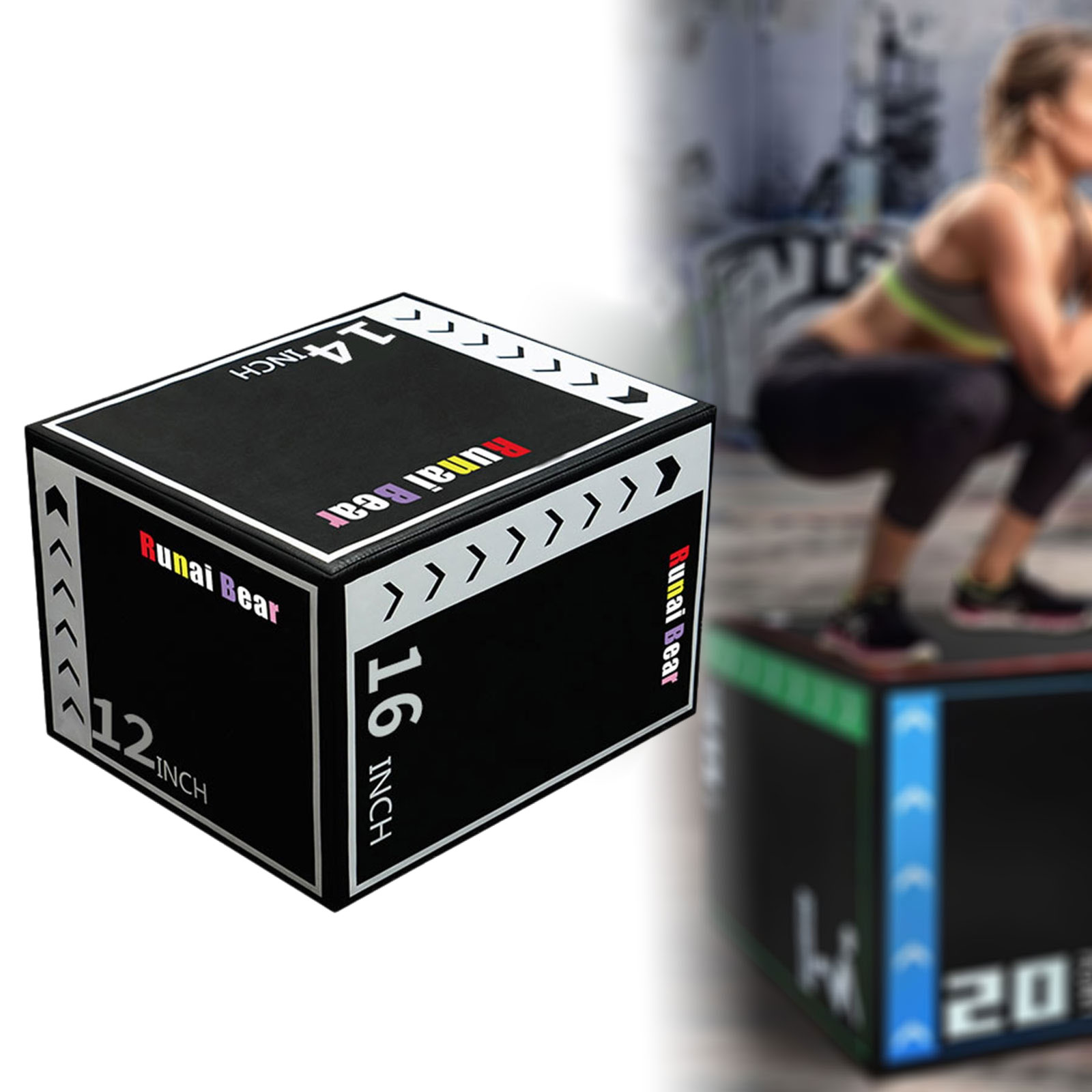 Plyo Jumping Exercise Box Port - Box Jump Plyo review and price