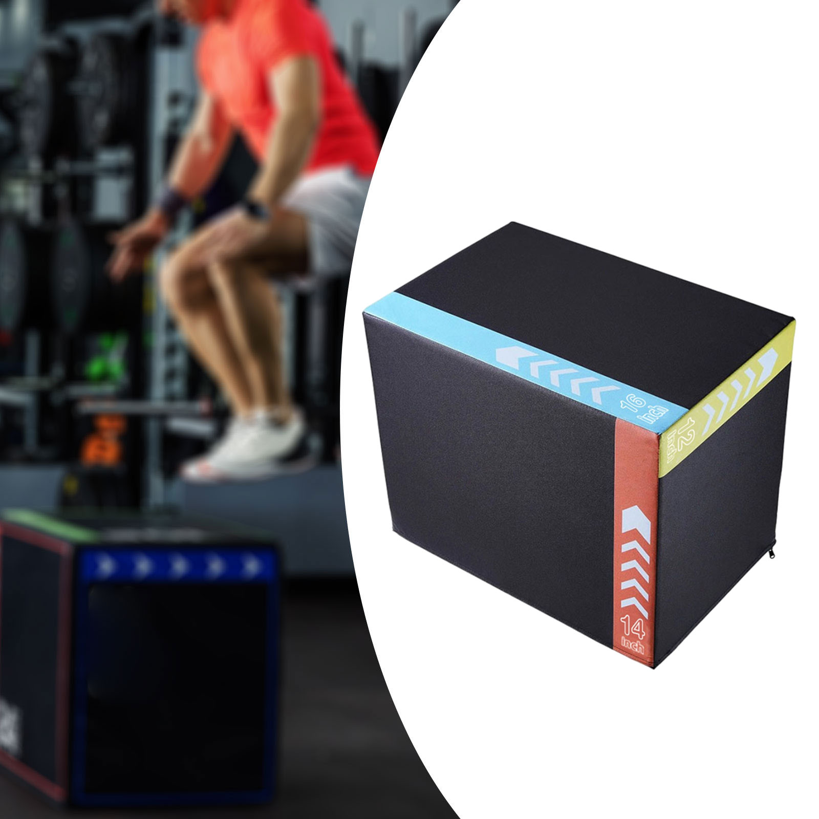 Plyo Jumping Exercise Box Port - Box Jump Plyo review and price