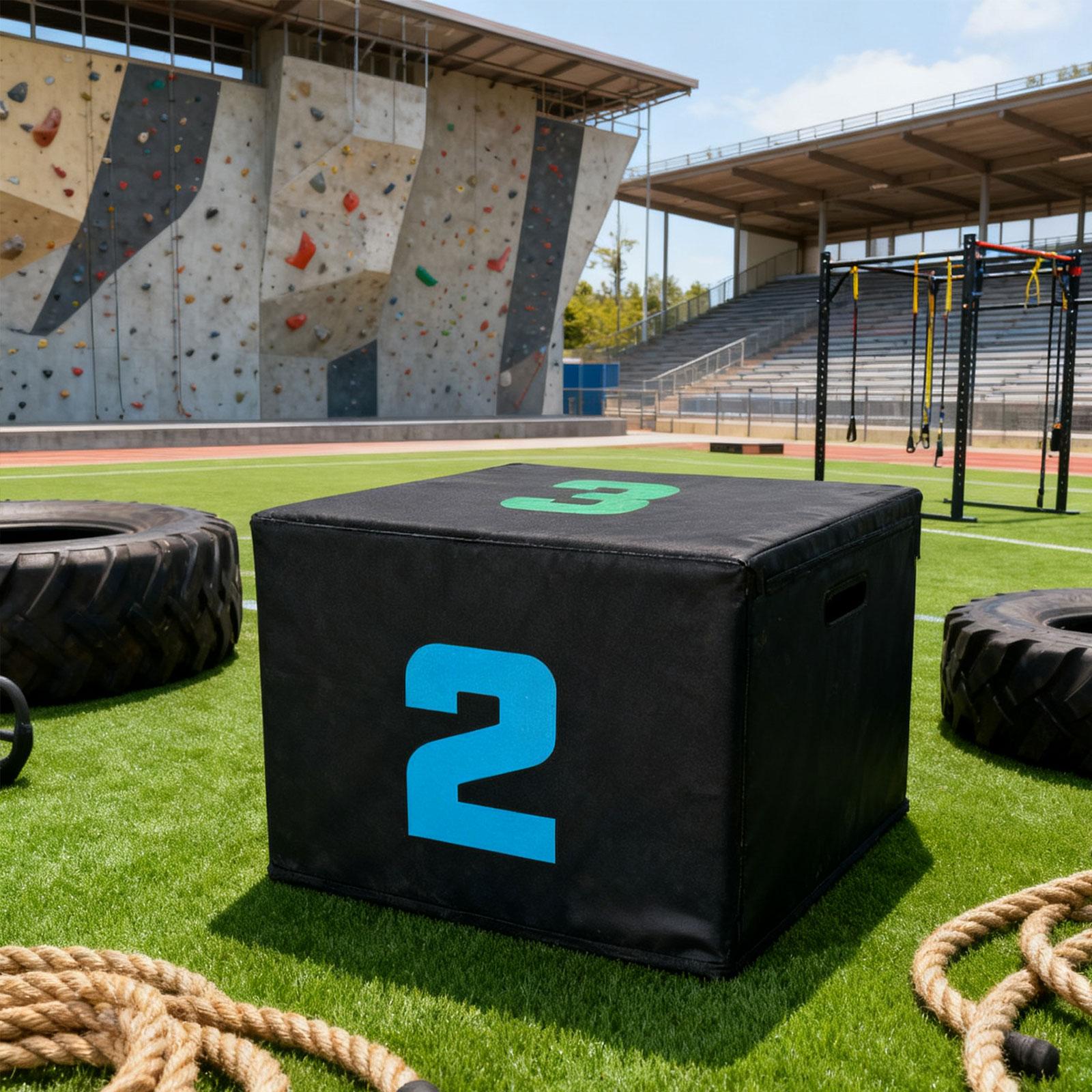 PVC Plyometric Jump Box Step P - Box Jump Plyo review and price