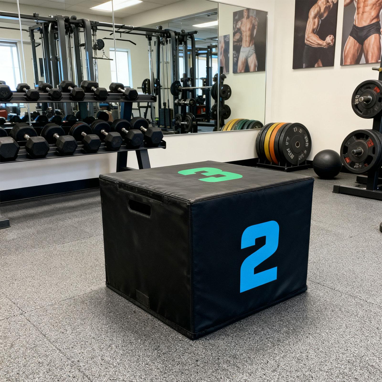 PVC Plyometric Jump Box Step P - Box Jump Plyo review and price