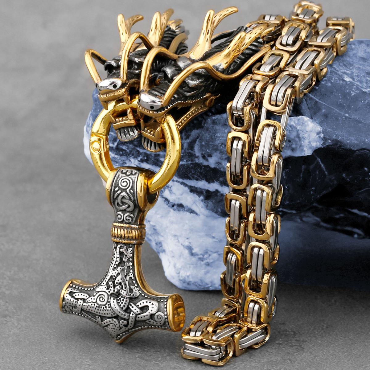 Stainless Steel Viking Dragon  - Battle Rope Anchor review and price