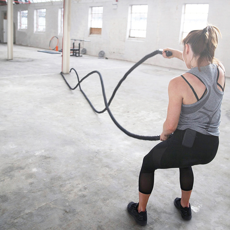9M/12M/15M Fitness Battle Rope - Crossfit No Equipment Workouts review and price