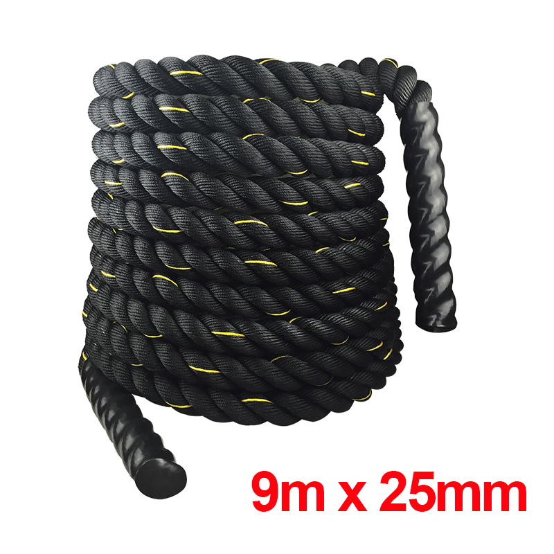 9M/12M/15M Fitness Battle Rope - Crossfit No Equipment Workouts review and price